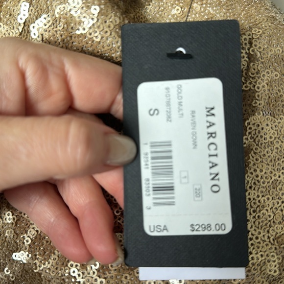 Marciano raven gown brand new. 🆕 - Picture 4 of 9